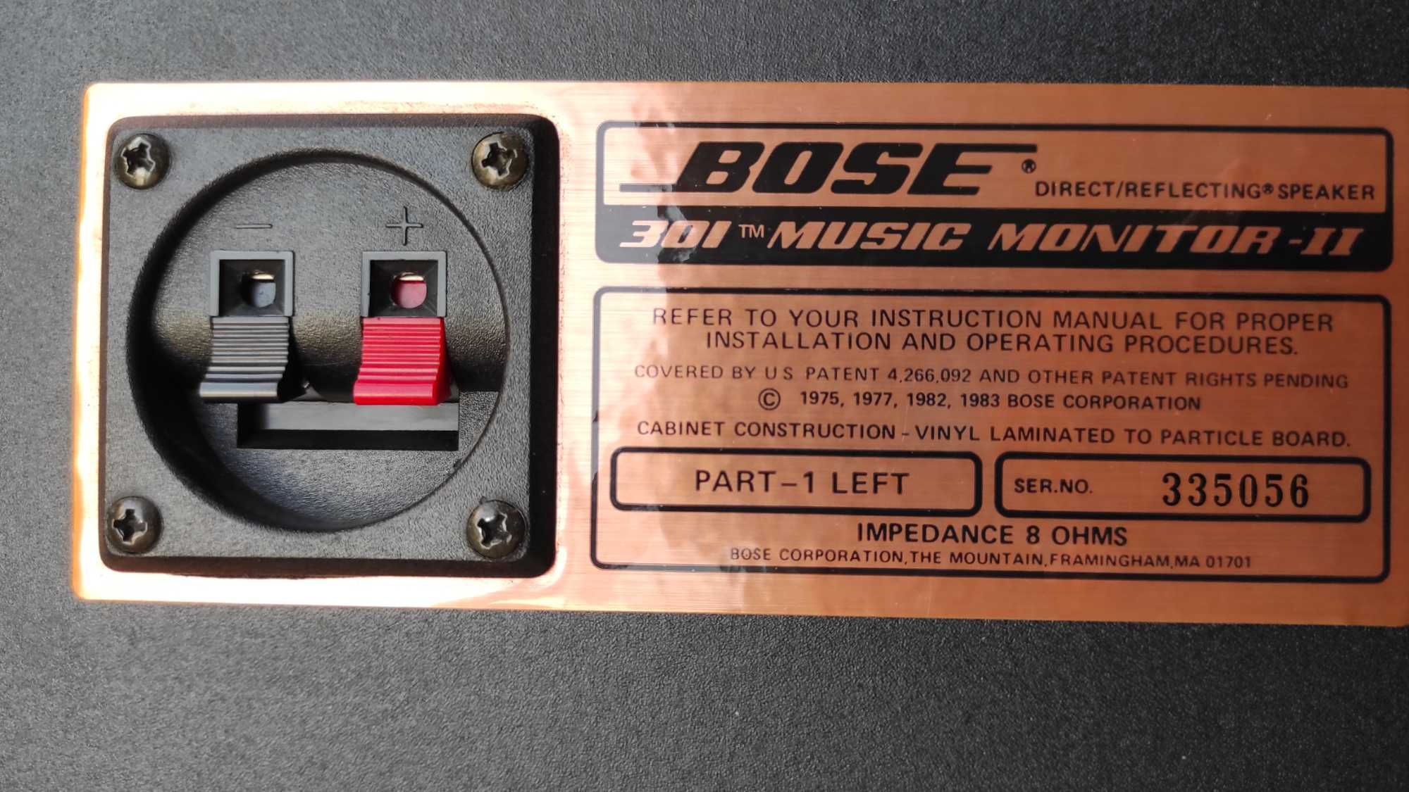 BOSE 301 Music monitor 2