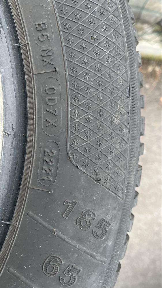 4бр зимни гуми 185/65/15 Клебер