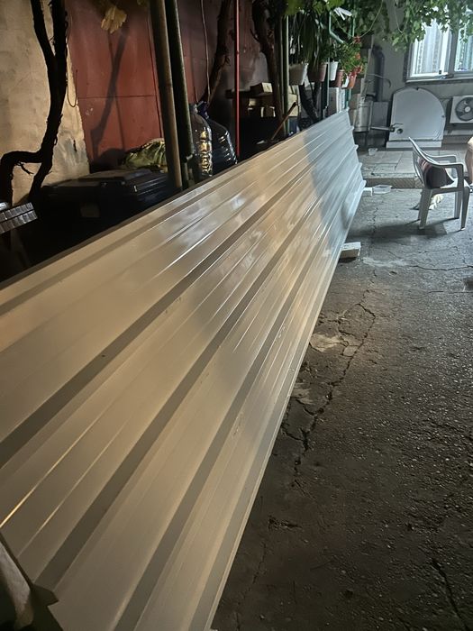 Panou Sandwich acoperis 6,75m lungime pe 1 latime, 80mm grosime