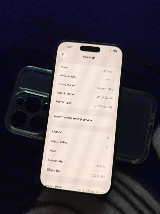 iPhone 15 pro Impecabil 128GB