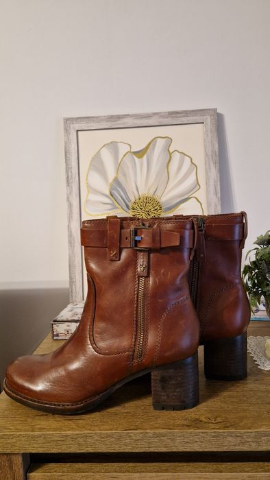 Trask ankle boots – кожа, нови (made in India) US 4 / EU 37