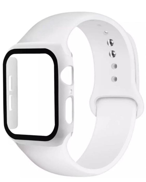 Curea Bratara TPU Cu Bumper Husa Compatibila Apple Watch