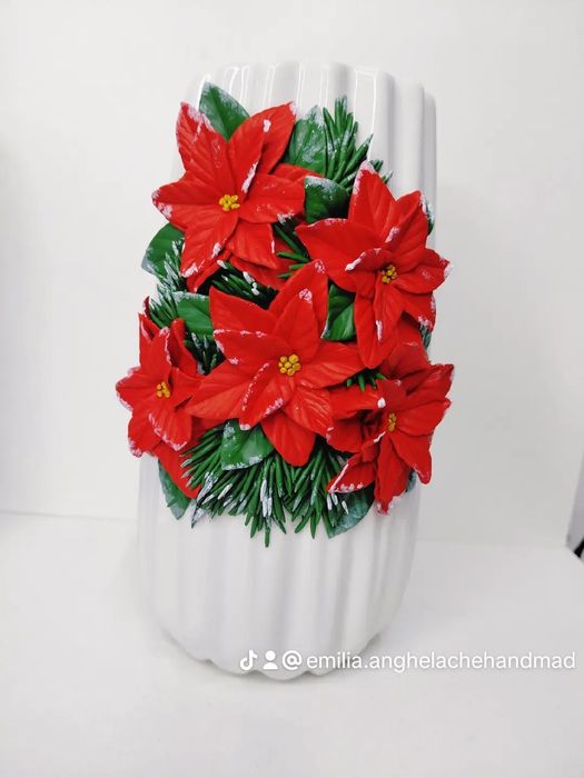 Vaza model Craciunite