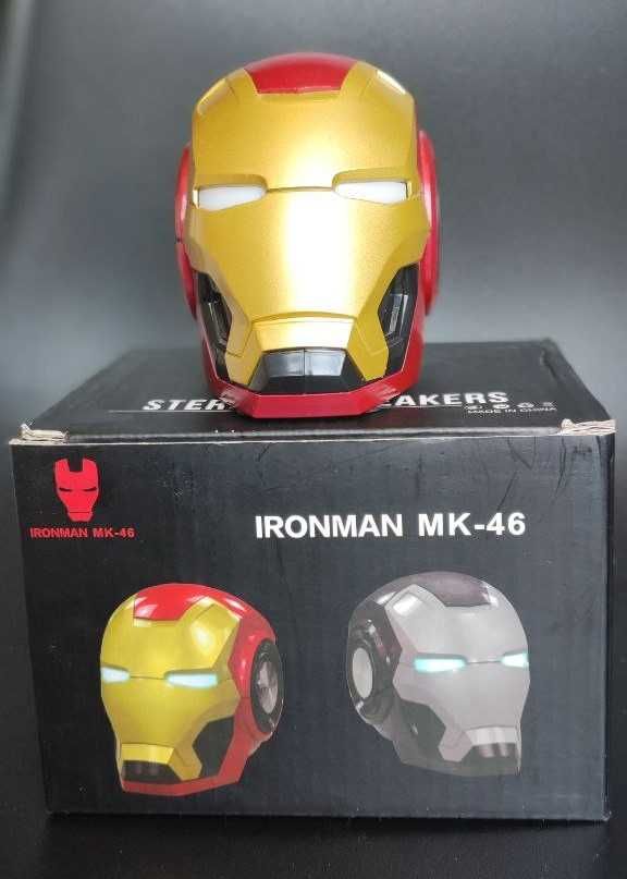 Портативная Bluetooth колонка Iron Man. Portativ Bluetooth dinamik