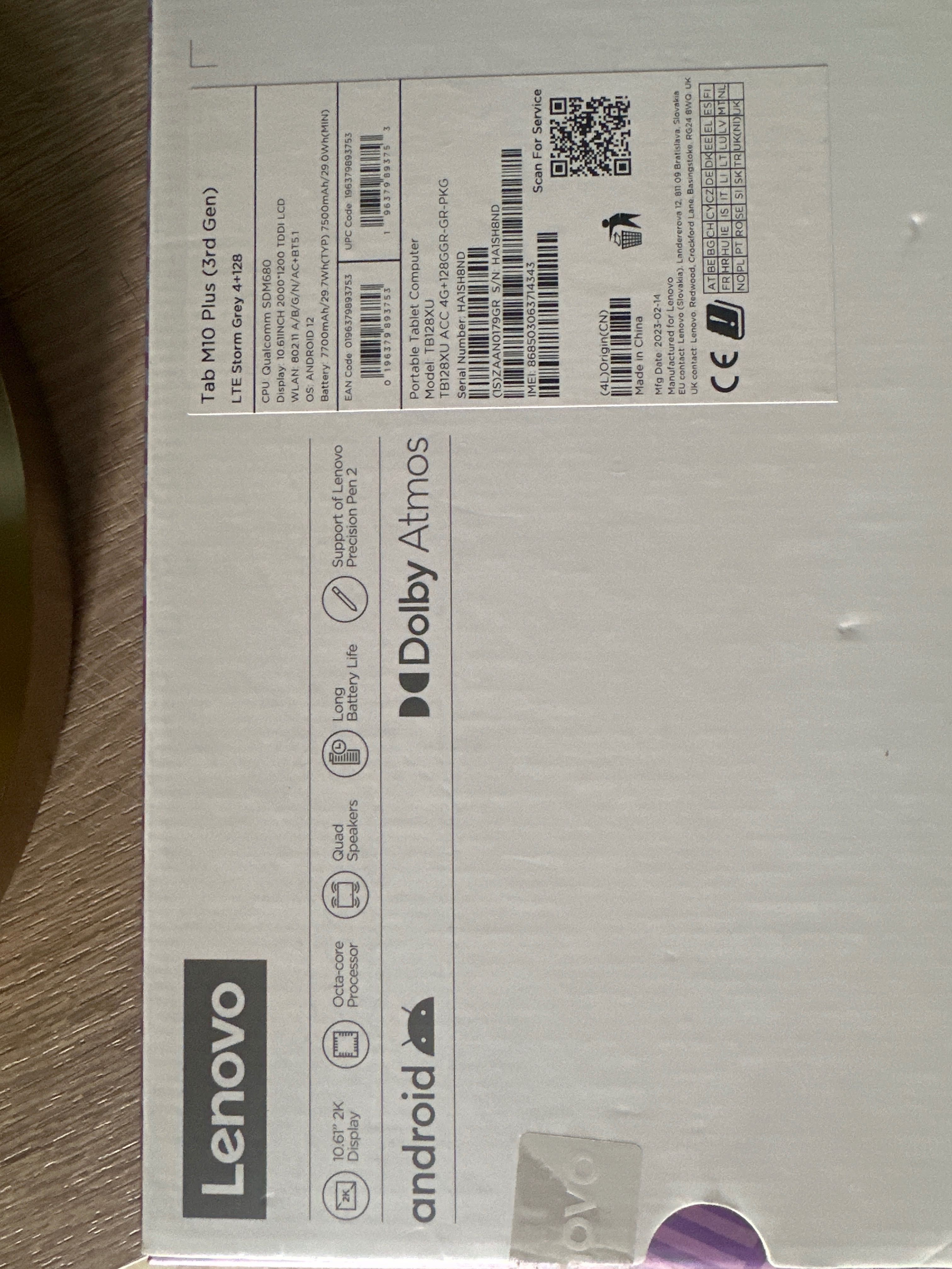Таблет Lenovo Tab M10 plus