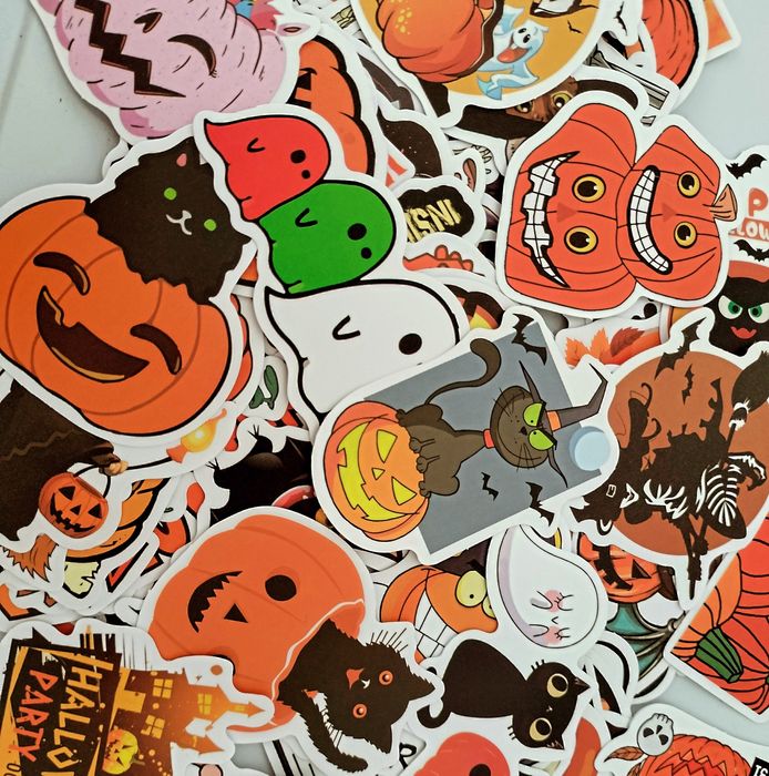 Наклейки на хэллоуин