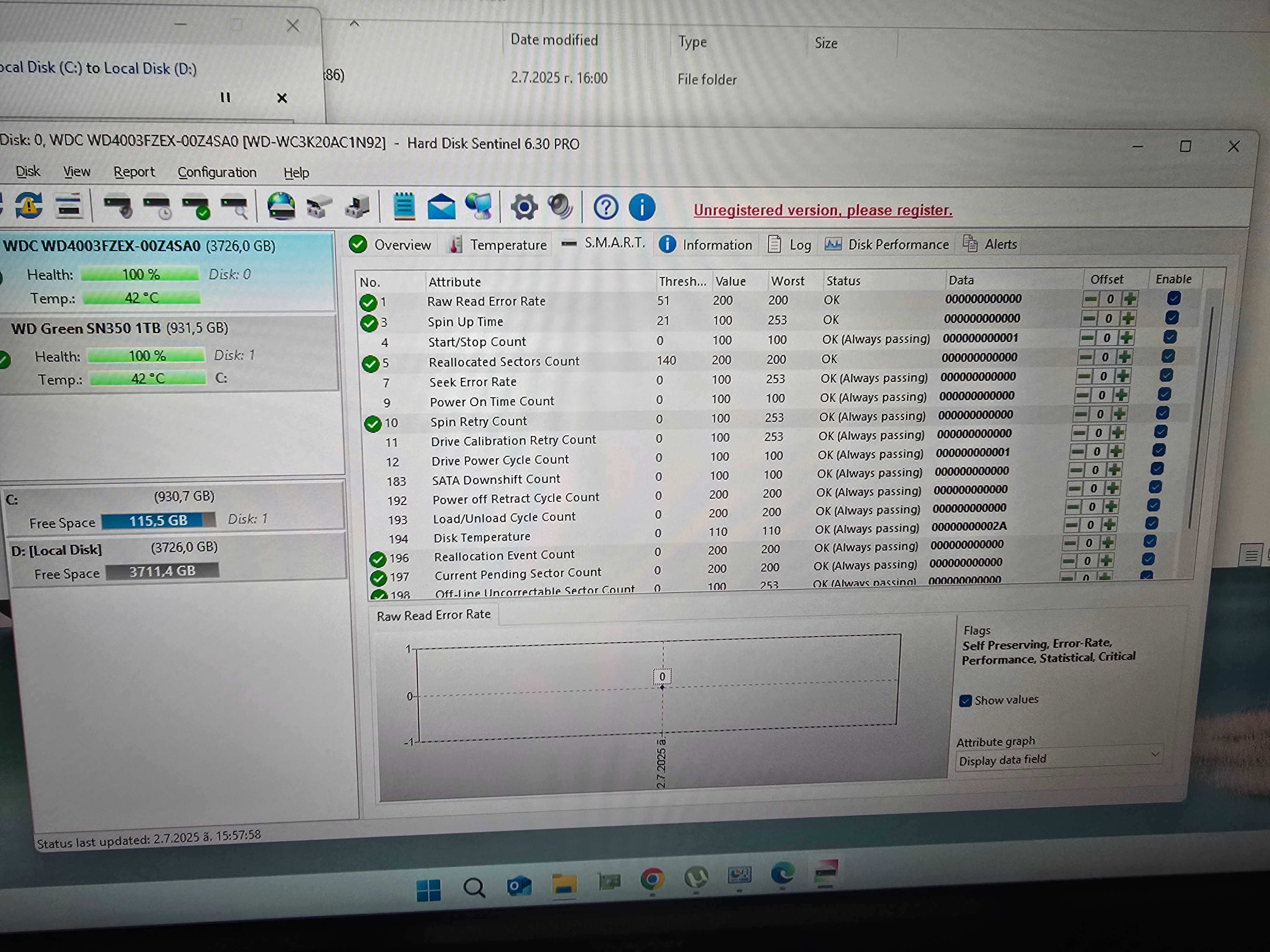 Чисто нов Хард диск Western Digital Black 4TB WD4003 FZEX