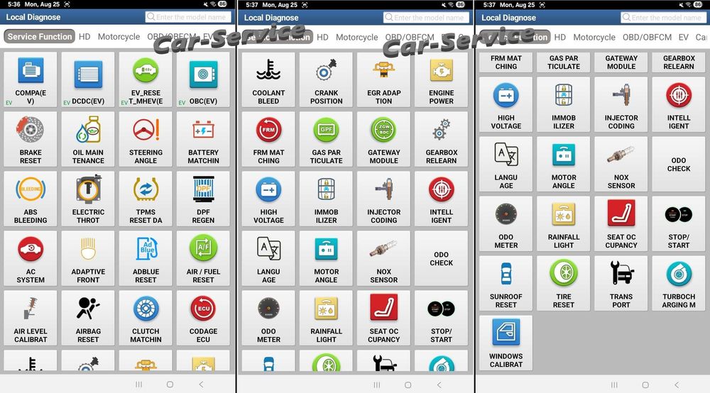 Interfata ORIGINALA Launch DBSCAR VII cu soft Xdiag 2025 + 1an update