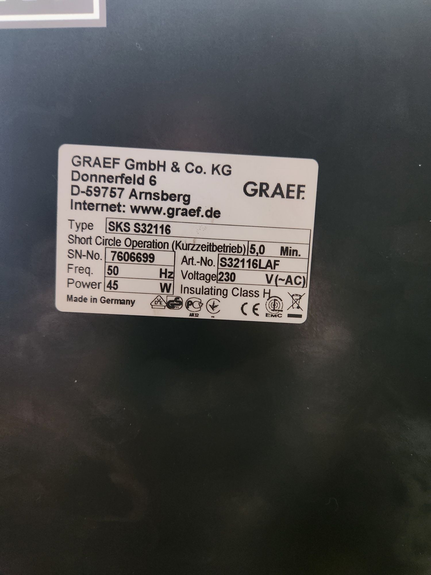Слайсер Graef, Lafer Edition Black