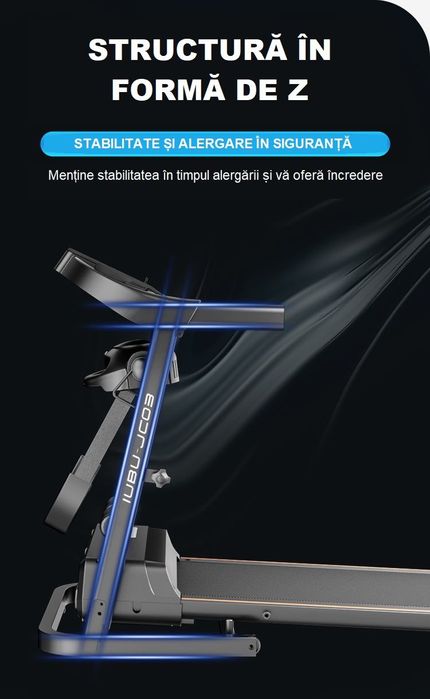 Banda Alergare JC-03 Electrica Viteza 1-10km/h 120Kg