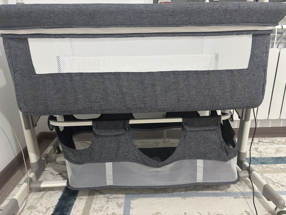 Детский манеж-кровать электронный