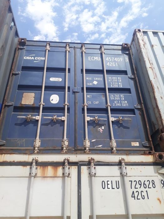 Продам в Атырау контейнер 40 футовый ЖД и морской.