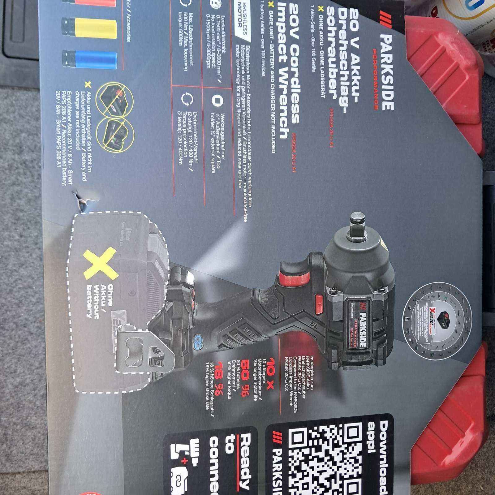 Гайковерт Парксайт 600nm