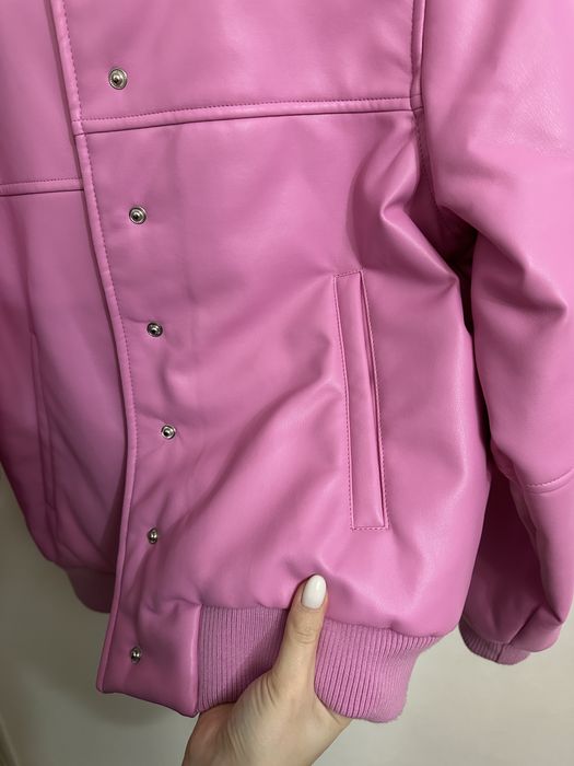 Bomber jacket roz fuchsia S/M nou