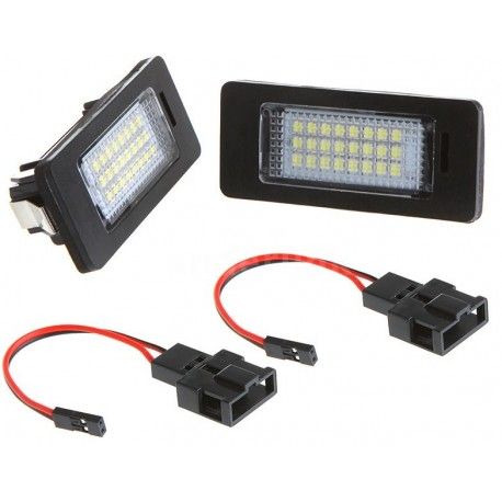 Kit 2 lampi led numar Audi si Volkswagen