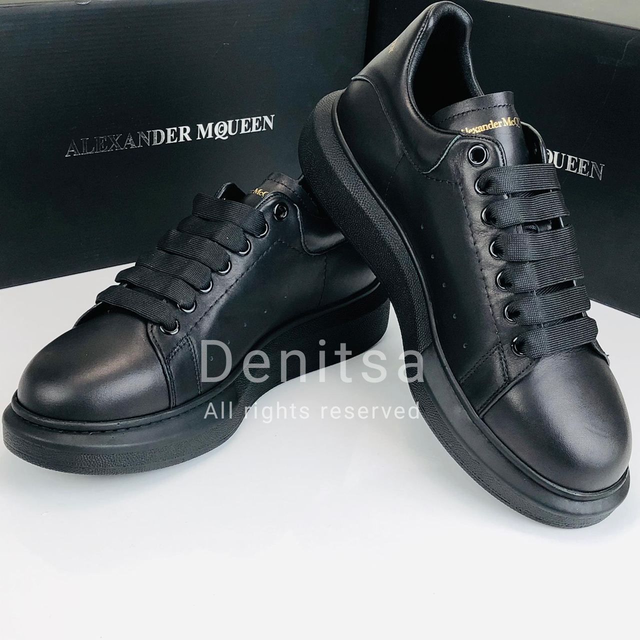 Alexander McQueen 100% естествена кожа 42-45 номер