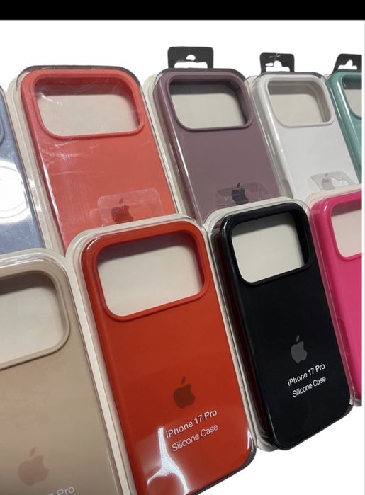 Iphone case силиконови калъфи iphone 17/Pro/Max