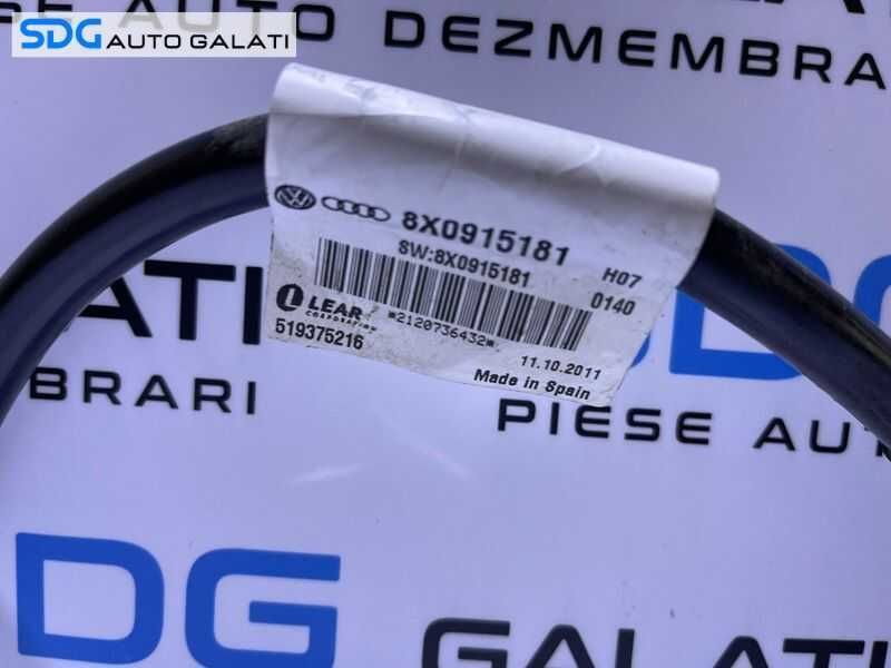 Borna Baterie Minus cu Capsa Senzor Modul Audi A4 B8 2008 - 2012 Cod 8X0915181