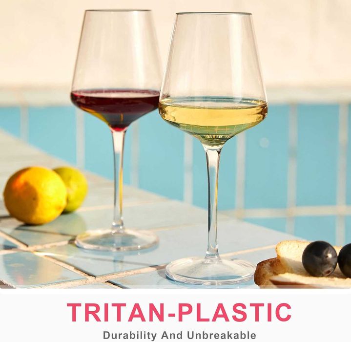 Set 6 pahare de vin din Tritan