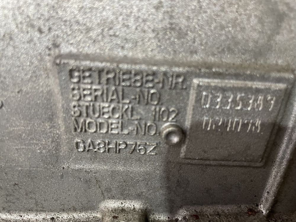 Скоростна кутия БМВ Г30/ Г31, 530хд (skorosti bmw 8hp-75z)