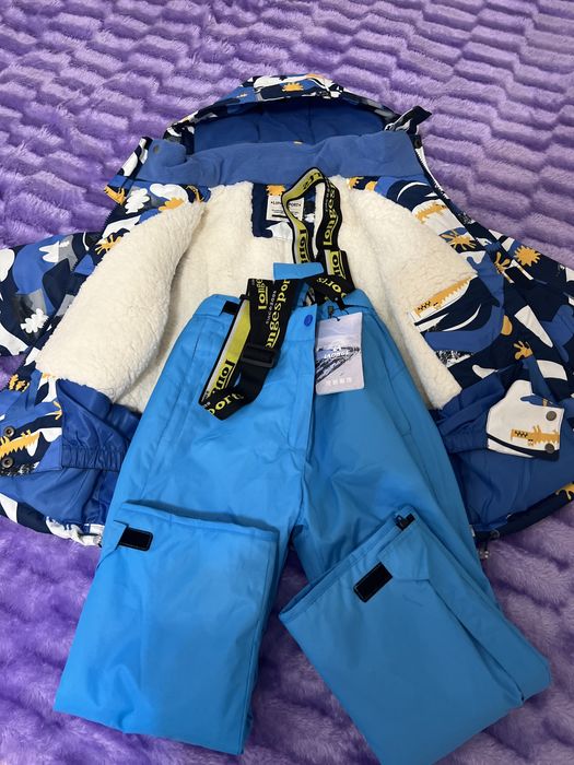 Зимние лыжные костюм для мальчика