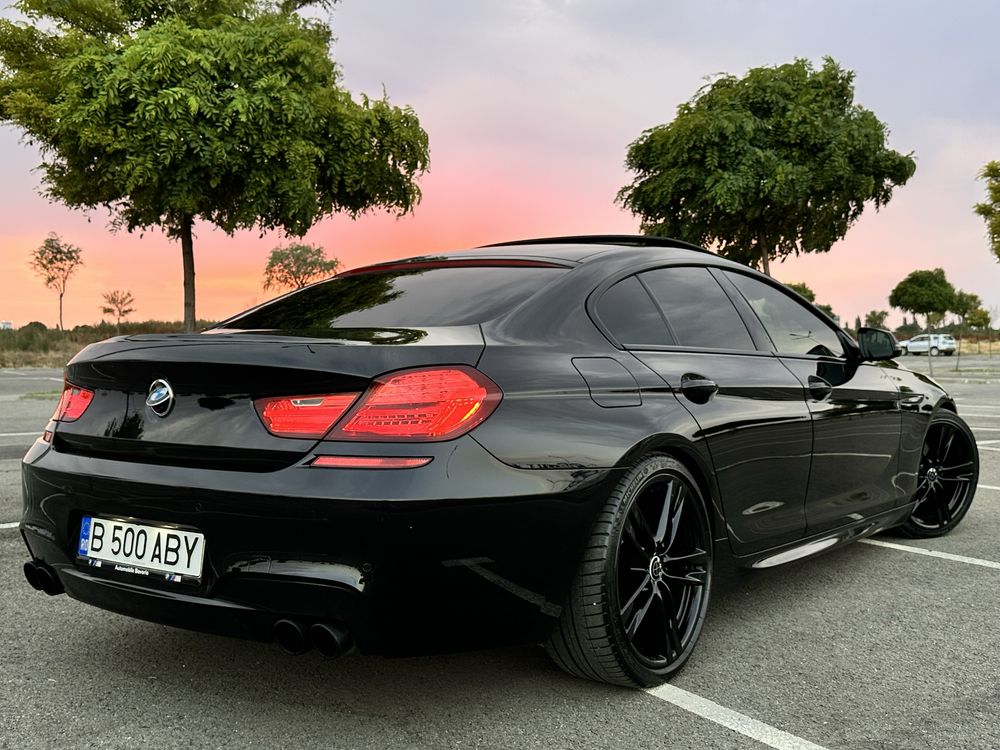 Bmw seria6*3.0biturbo*4butoane*plafon instelat*trapa*euro6*
