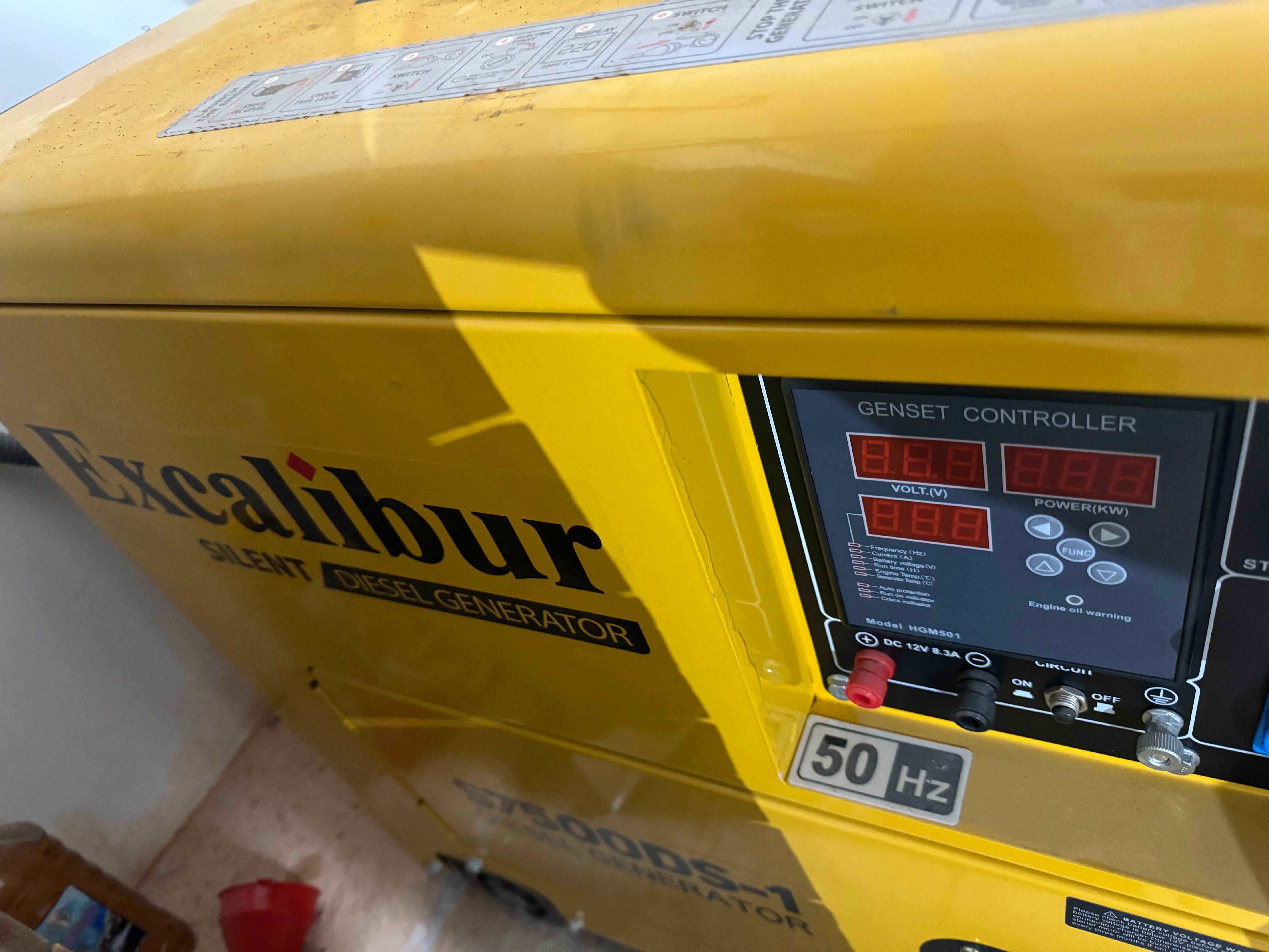 Generator/Dvijok 5 kw Excalibur. ATS