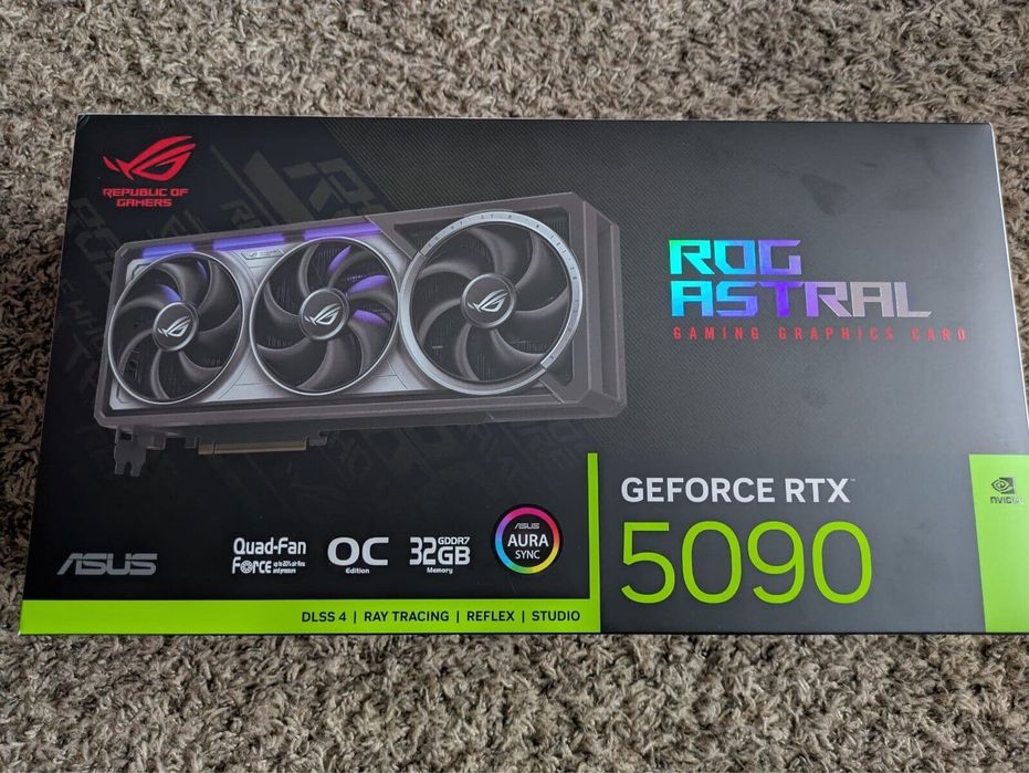 Asus Rog Astral GEFORCE RTX 5090 32GB (Overclock edition)