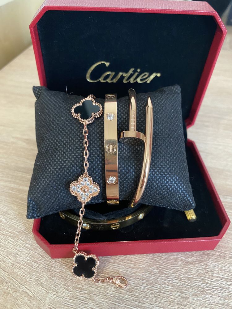 Set Bratari Cartier si Van Cleef Rose Gold. Calitate Premium