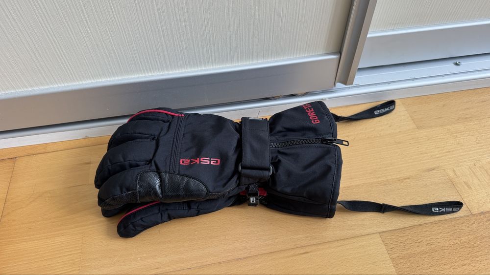 Manusi ski snowboard Eska L 9 gore tex piele naturala schi iarna