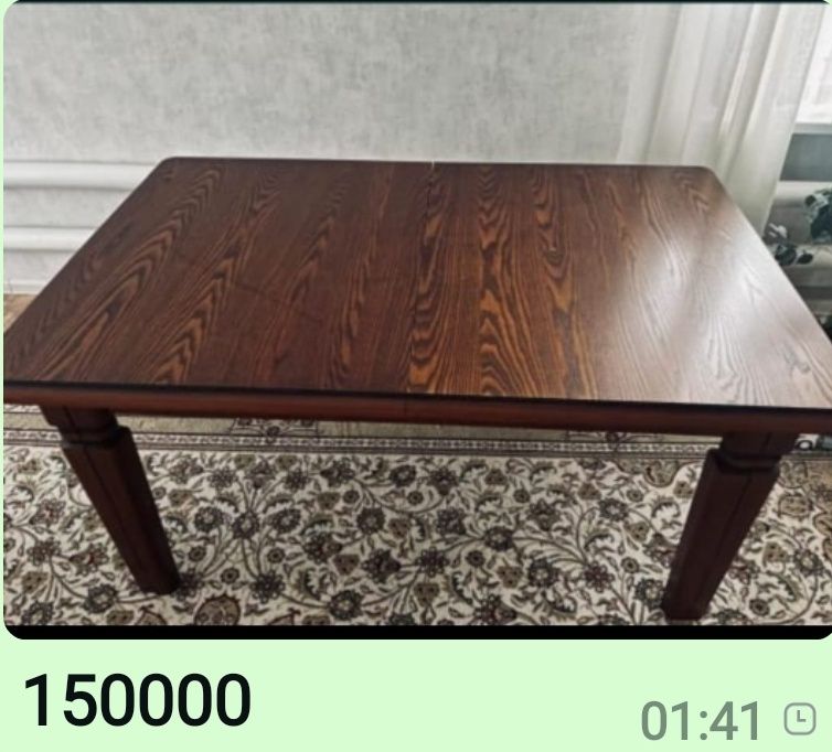 Продам стол дубовый 3м