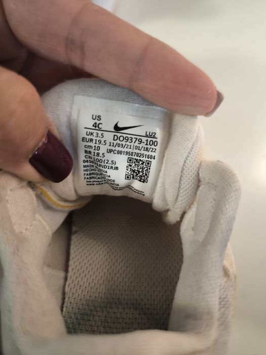 Nike pantofi sport din plasa WearAllDay, Lila/Oranj pal 19,5