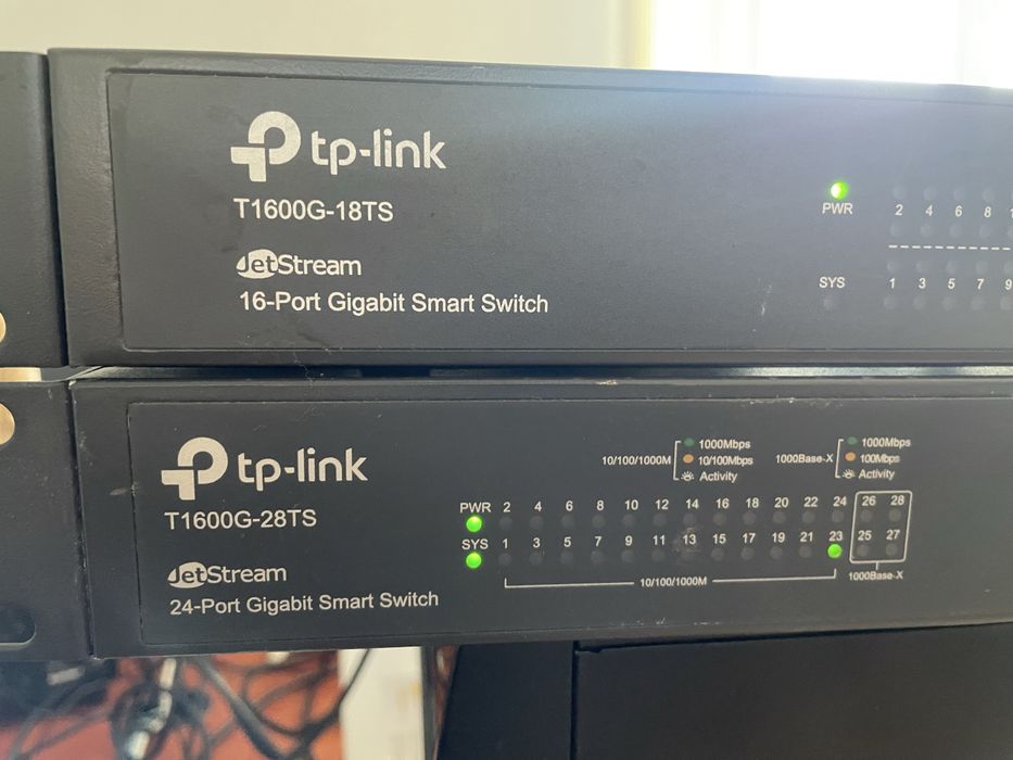 TpLink T1600G-18TS , TP-Link1600G-28TS switch