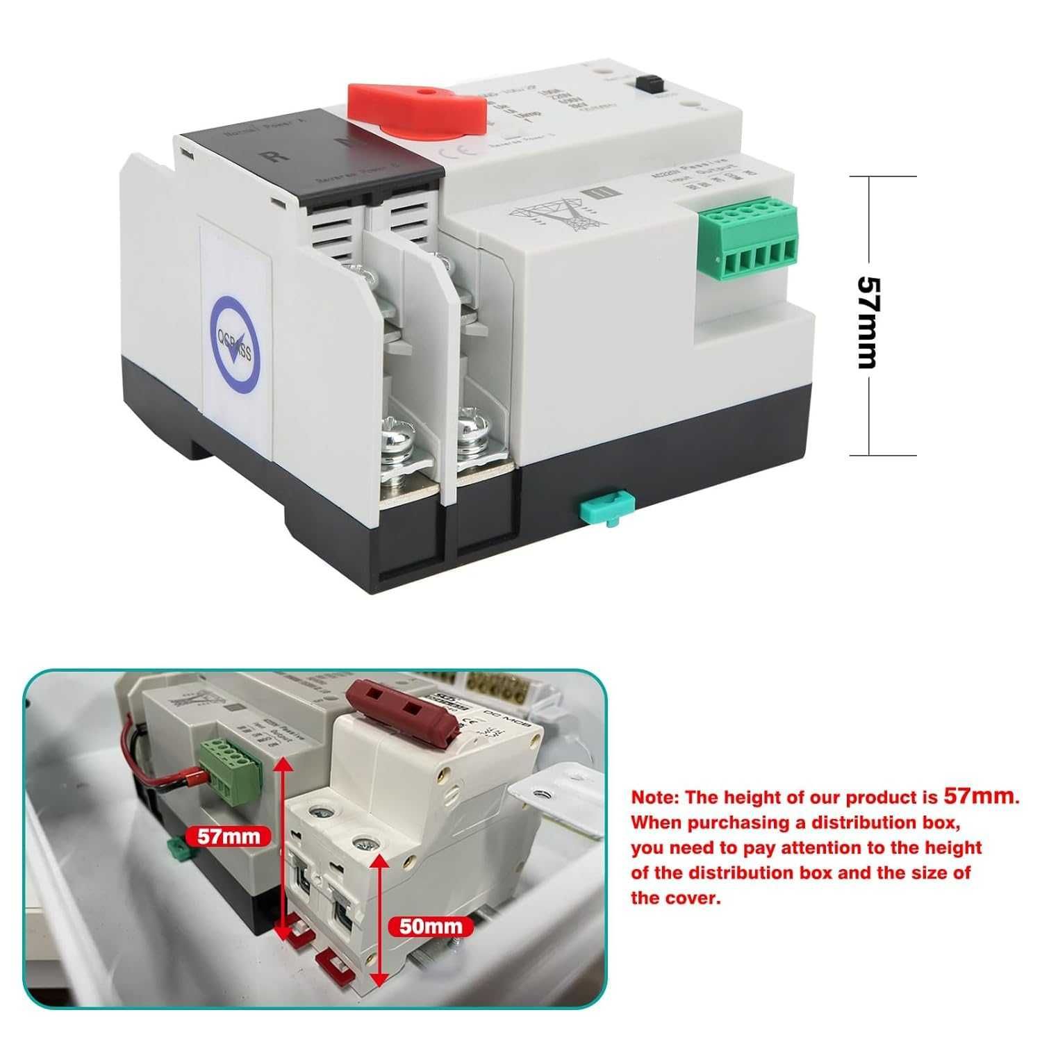 Comutator transfer automat 100A