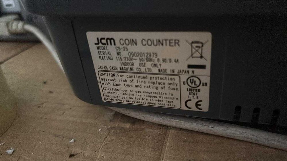 Счетчики монет марки Expert, Unixcam, CS-25