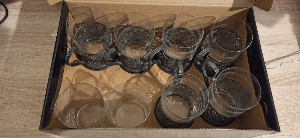 Руски стакани подстакани мнц филигран