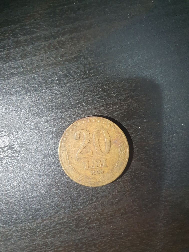 Moneda 20lei din 1991