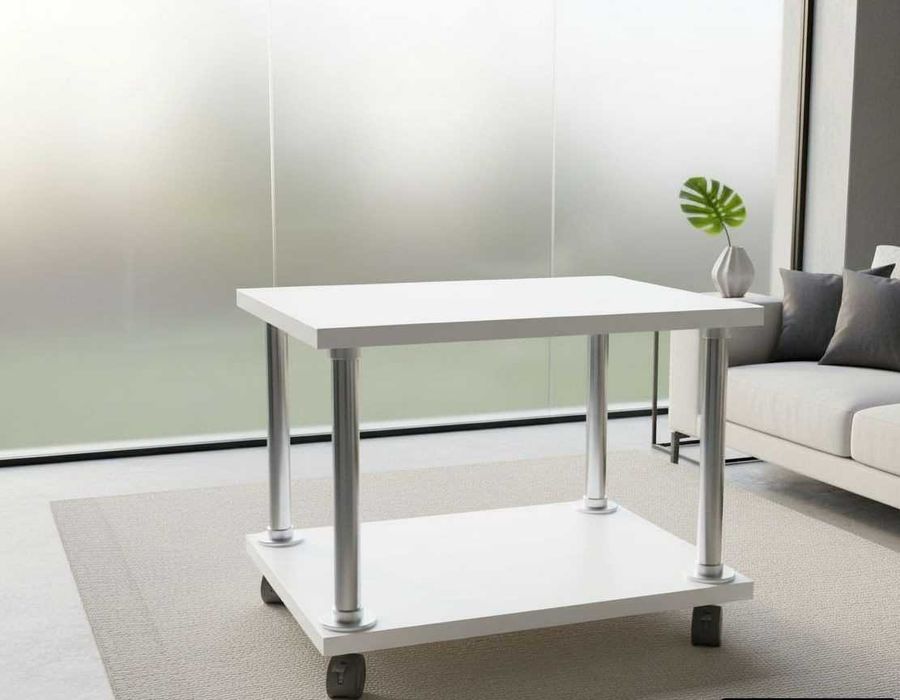 Помощна маса/ козметична количка етажерка ПДЧ Айви мебел