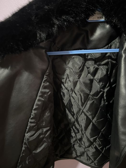 Дамска кожено яке чисто нов