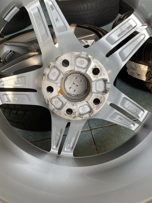 Jante aliaj R18 Speedline originale AUDI 245/40/18 Pirelli iarna