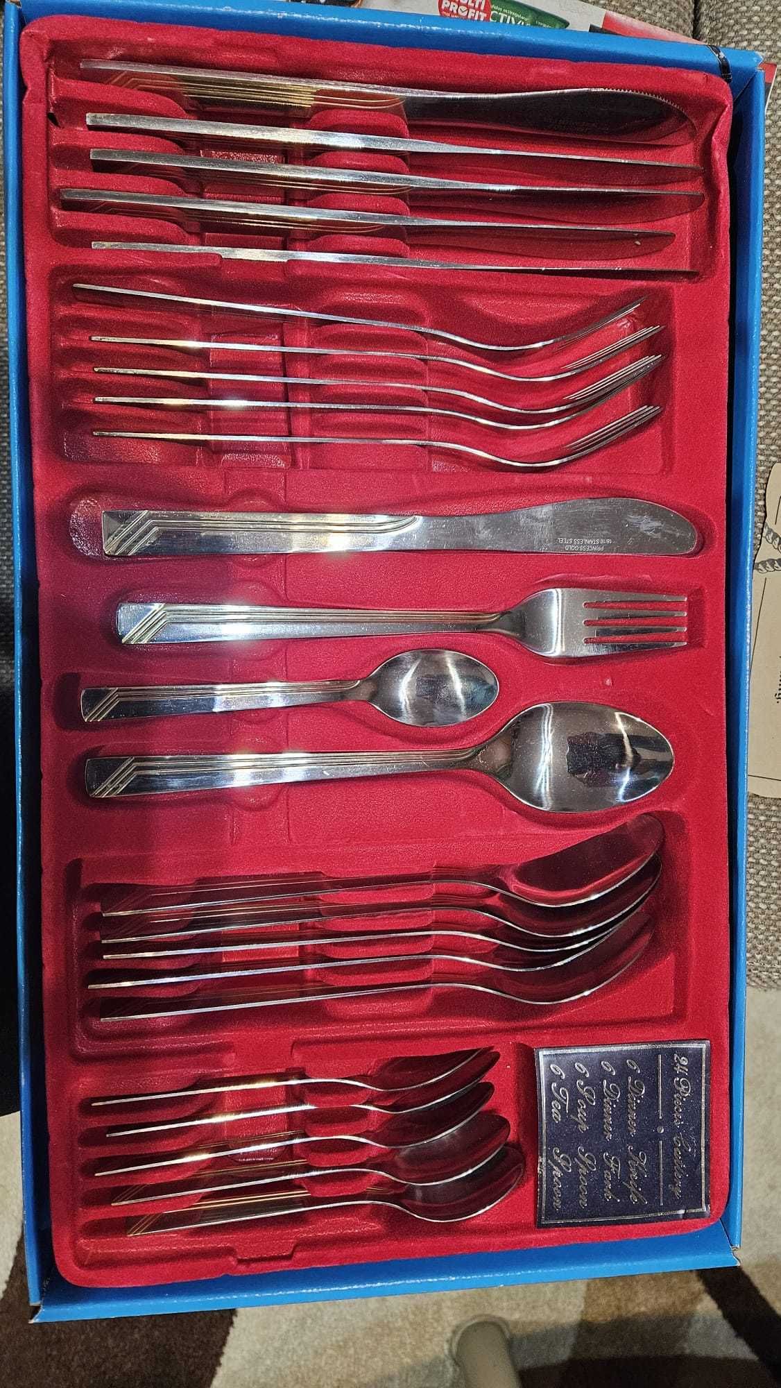 Set tacamuri INOX, 5 bucati