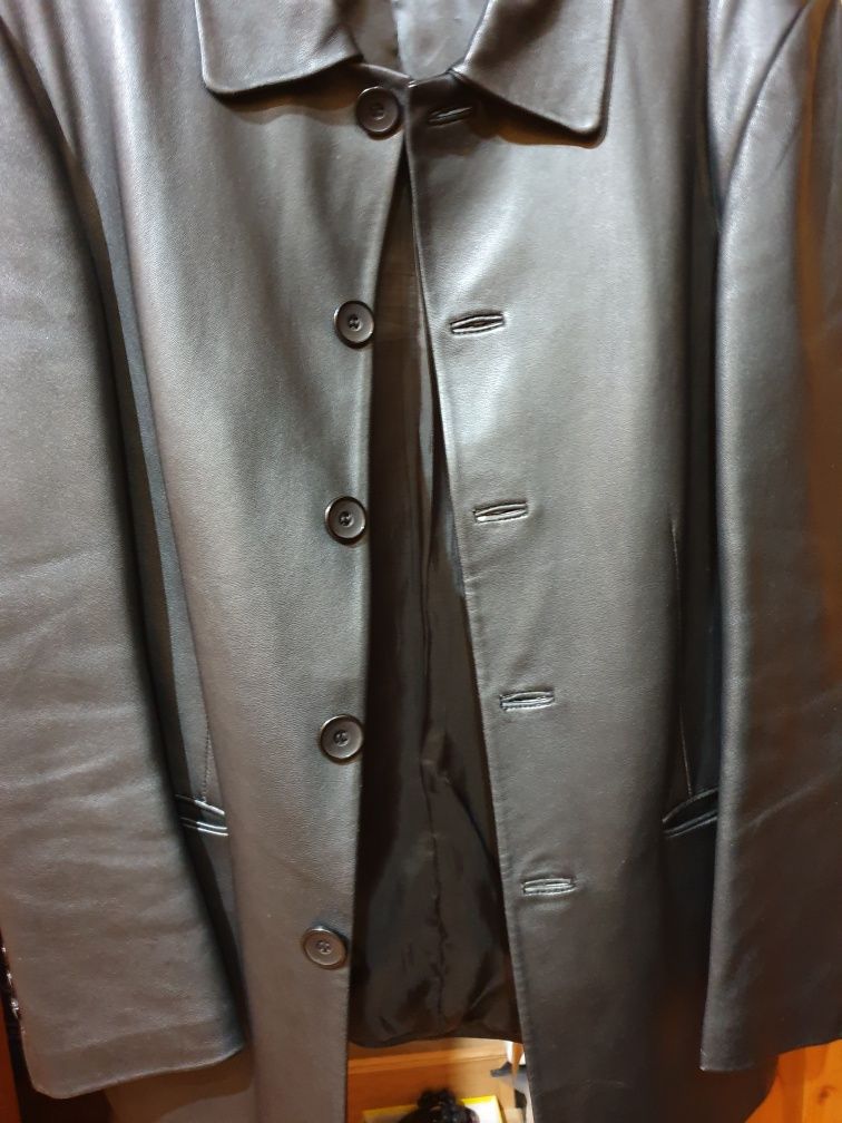 Кожанная мужская куртка,производства Турции