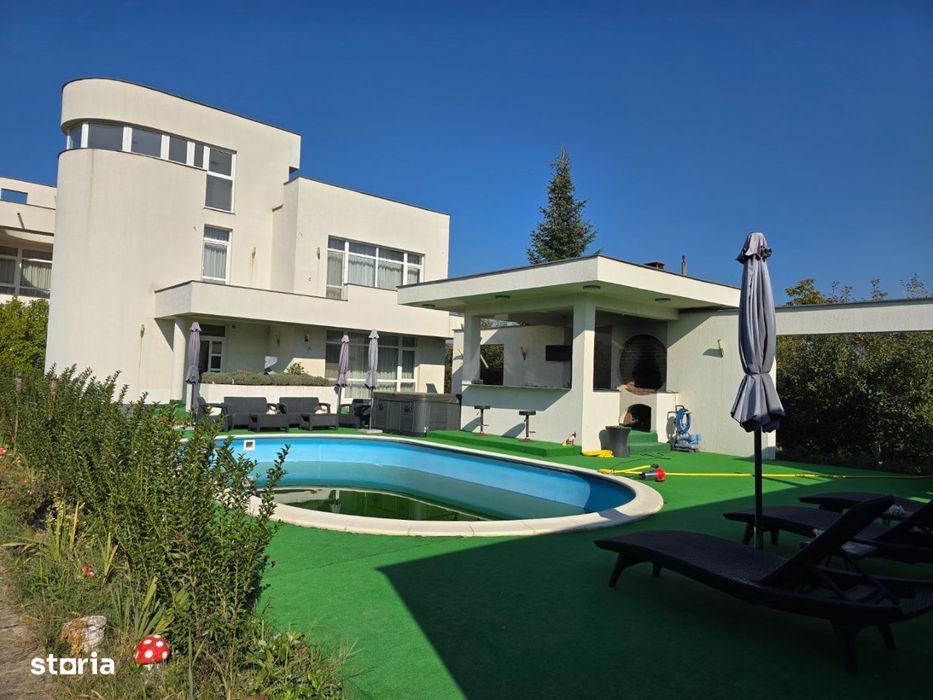 Vindem vila cu piscina si teren tenis, Branesti - Pasarea,renovata lux