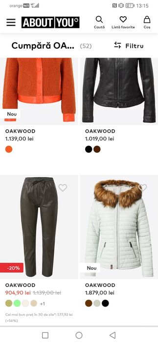 Oakwood geaca  XS preț magazin 346 €