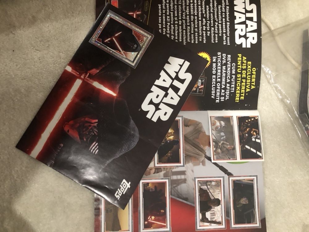Album Star Wars The Force Awakens - 2016 Topps
