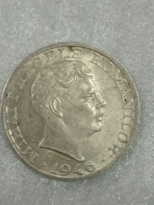 Moneda de argint 25000 lei 1946 Regele Mihai