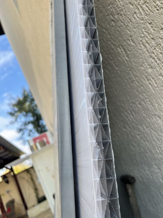 Plexiglas 22mm acoperis terasa