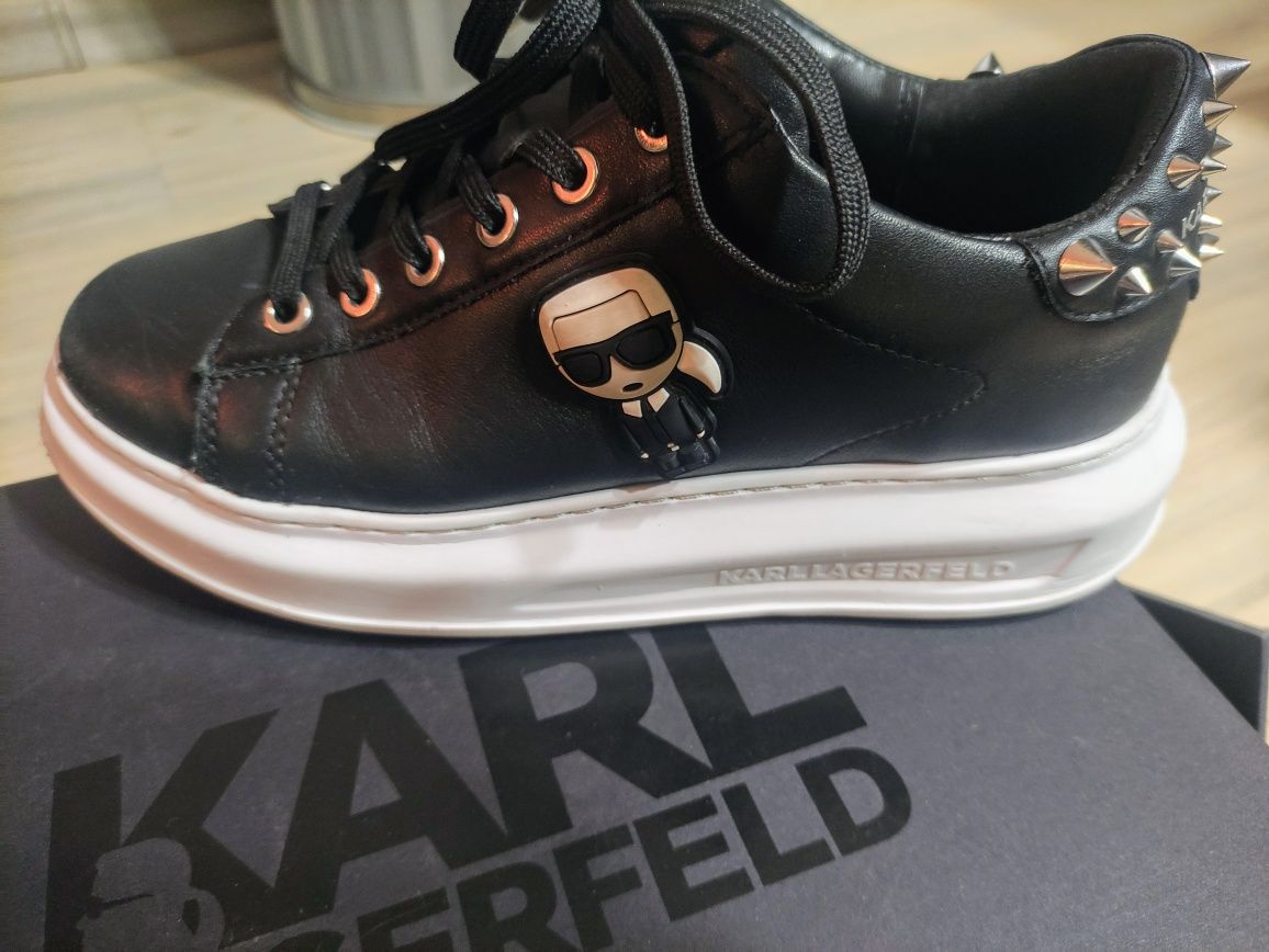 Karl Lagerfeld кожени сникърси
