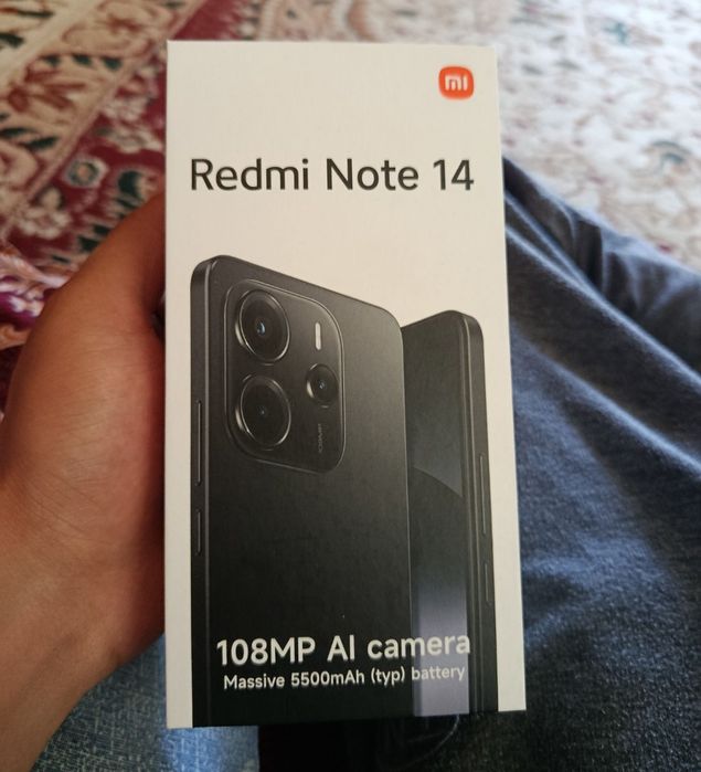 Redmi Note 14 6/128 black