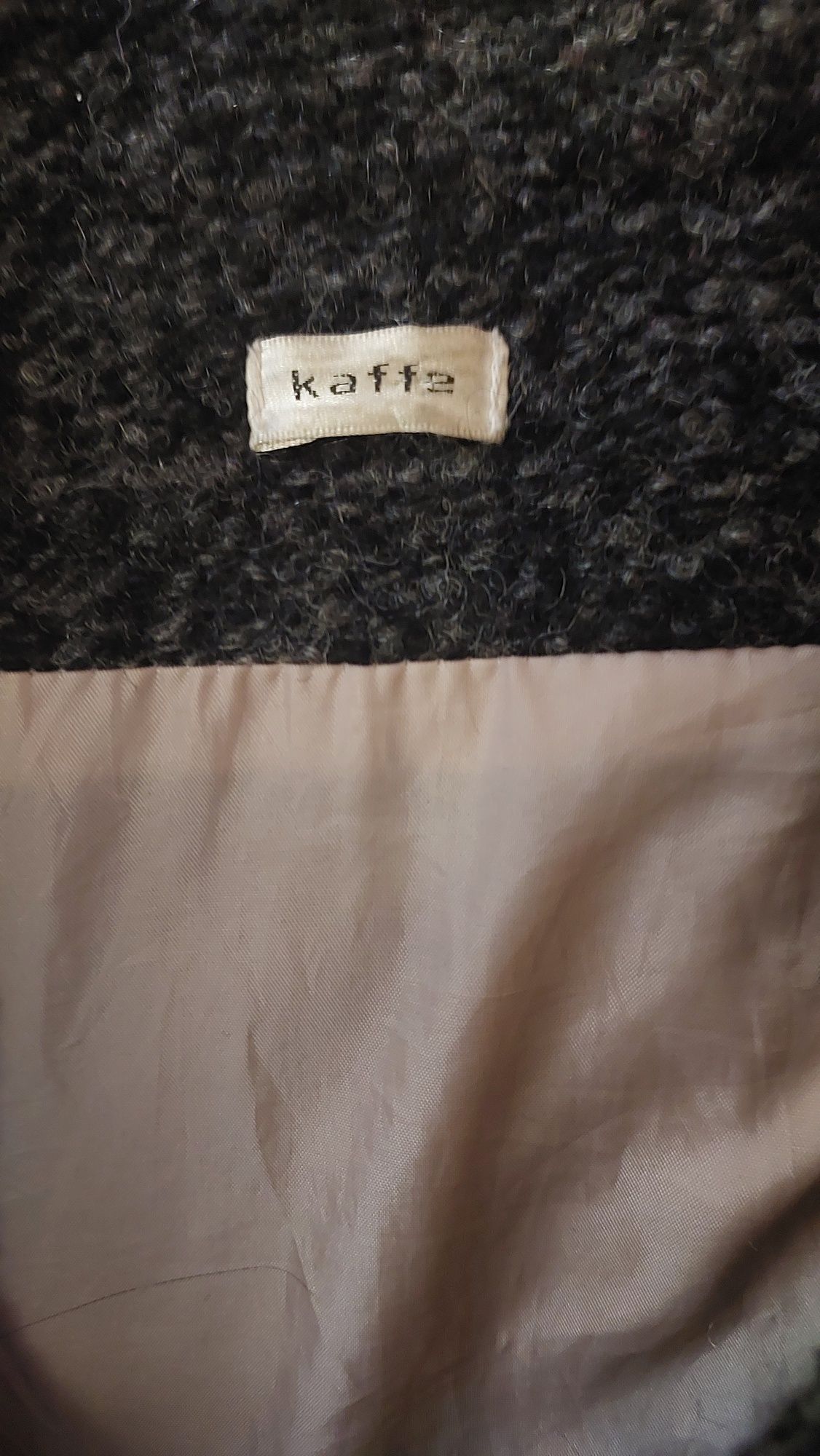 Палто Kaffe Тъмносиво